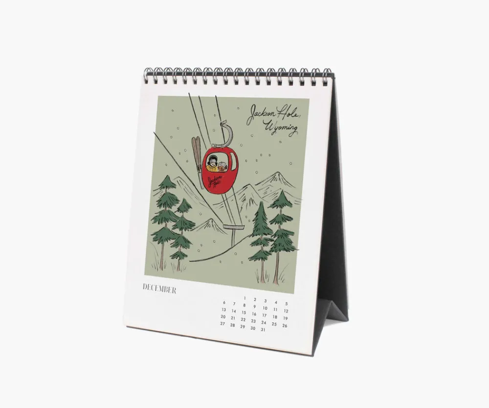 2026 Desk Calendar|RIFLE PAPER Co. Hot