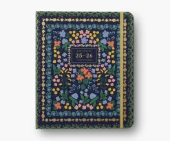 2025-2026 17-Month Academic Covered Spiral Planner|RIFLE PAPER Co. Sale