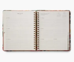 2025-2026 17-Month Academic Hardcover Spiral Planner|RIFLE PAPER Co. Fashion