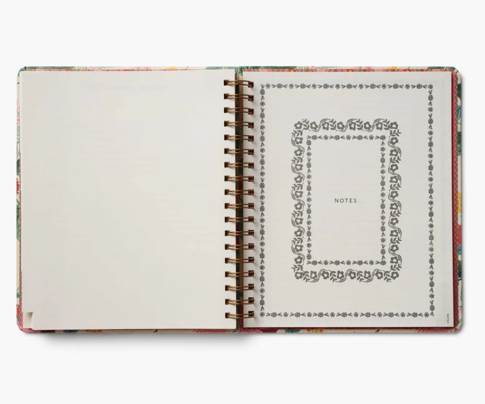 2025-2026 17-Month Academic Hardcover Spiral Planner|RIFLE PAPER Co. Fashion