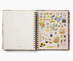2025-2026 17-Month Academic Hardcover Spiral Planner|RIFLE PAPER Co. Fashion
