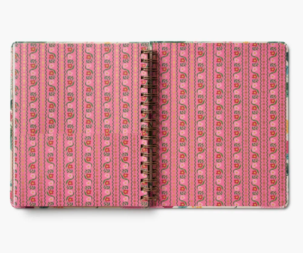 2025-2026 17-Month Academic Hardcover Spiral Planner|RIFLE PAPER Co. Fashion