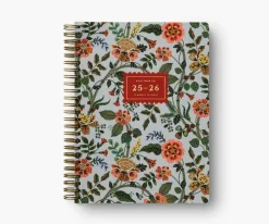 2025-2026 17-Month Academic Softcover Spiral Planner|RIFLE PAPER Co. Sale