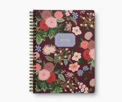 2026 12-Month Softcover Spiral Planner|RIFLE PAPER Co. New