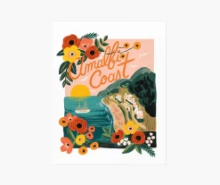 Amalfi Coast Art Print|RIFLE PAPER Co. Discount