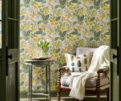 Amalfi Peel & Stick Wallpaper Sample|RIFLE PAPER Co. Best