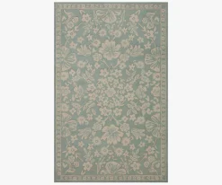Arboretum Rose Garden Wool-Hooked Rug|RIFLE PAPER Co. Clearance