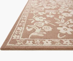 Arboretum Rose Garden Wool-Hooked Rug|RIFLE PAPER Co. Sale