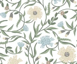 Aster Wallpaper|RIFLE PAPER Co. Hot