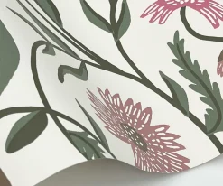 Aster Wallpaper Sample|RIFLE PAPER Co. Fashion
