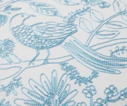 Aviary Embroidered Lumbar Pillow|RIFLE PAPER Co. Online