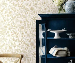 Aviary Peel & Stick Wallpaper Sample|RIFLE PAPER Co. Clearance