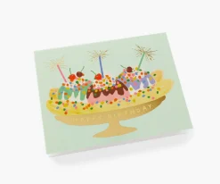 Banana Split Birthday Greeting Card|RIFLE PAPER Co. Sale