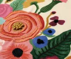 Beauty of What You Love Embroidered Pillow|RIFLE PAPER Co. Best