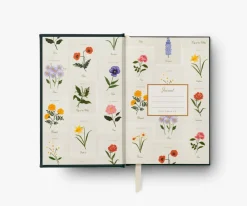 Birth Month Mini Embroidered Journal|RIFLE PAPER Co. Hot