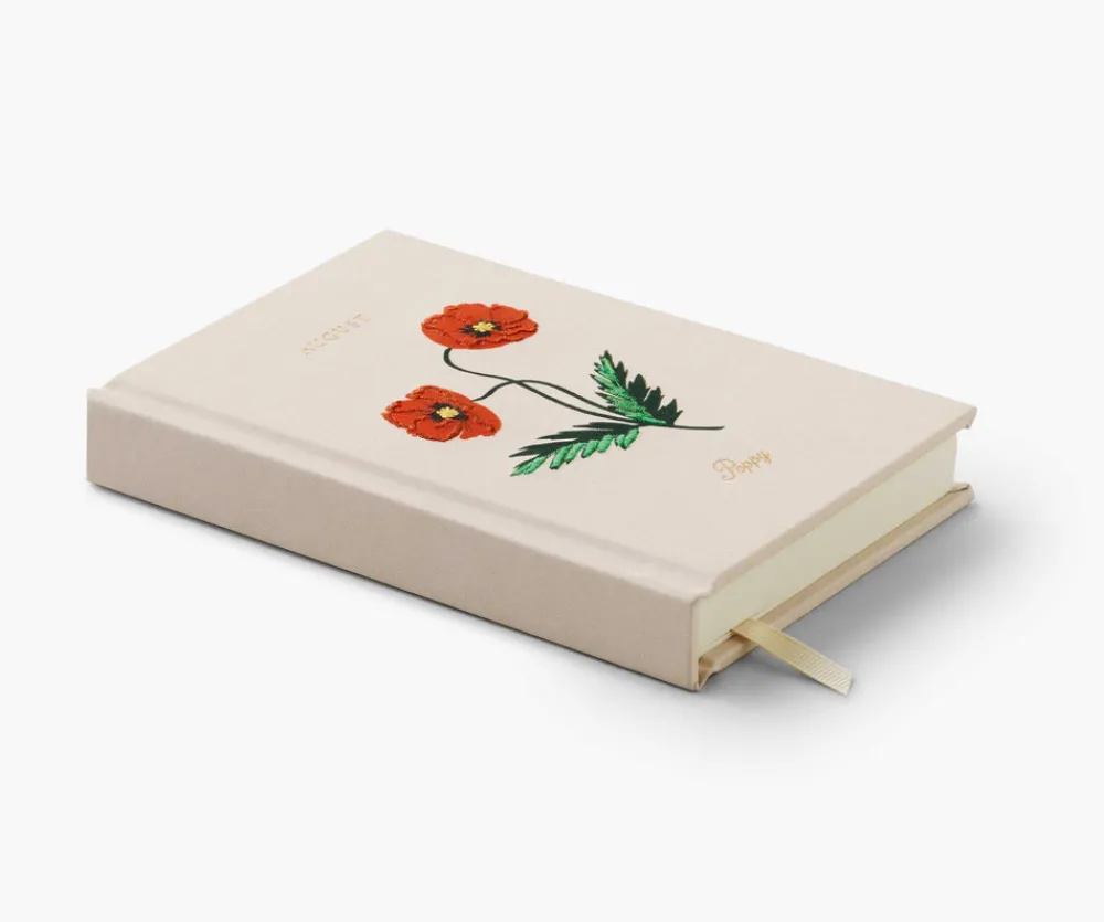 Birth Month Mini Embroidered Journal|RIFLE PAPER Co. Online