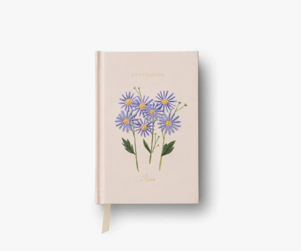 Birth Month Mini Embroidered Journal|RIFLE PAPER Co. Best