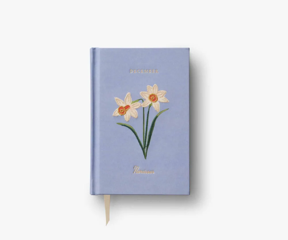 Birth Month Mini Embroidered Journal|RIFLE PAPER Co. Outlet