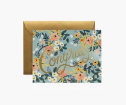 Blue Meadow Congrats|RIFLE PAPER Co. Best