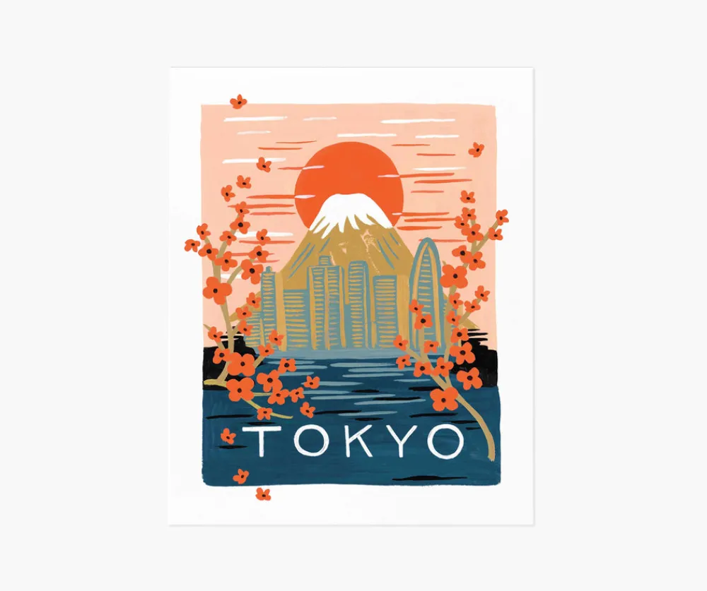 Bon Voyage Tokyo Art Print|RIFLE PAPER Co. Hot