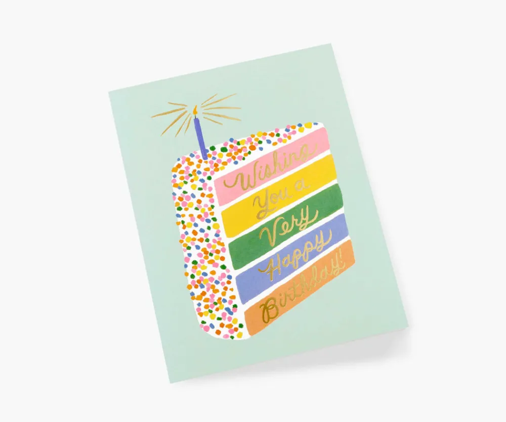 Cake Slice Birthday|RIFLE PAPER Co. Clearance