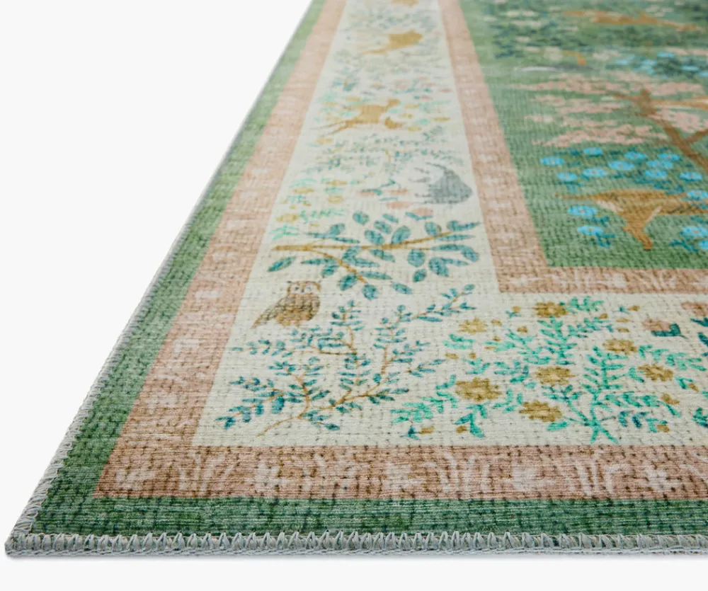 Canopy Woodland Printed Rug|RIFLE PAPER Co. Clearance
