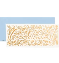 Champagne Floral Congrats|RIFLE PAPER Co. Outlet