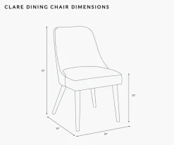 Clare Dining Chair|RIFLE PAPER Co. New