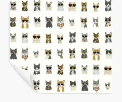 Cool Cats Peel & Stick Wallpaper|RIFLE PAPER Co. New
