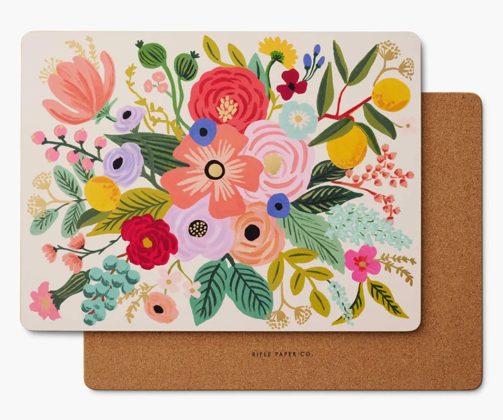Cork Placemats|RIFLE PAPER Co. Best