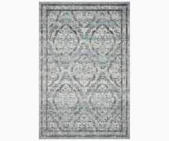 Courtyard Chateau Printed Rug|RIFLE PAPER Co. Clearance
