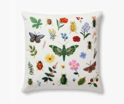Curio Embroidered Pillow|RIFLE PAPER Co. Outlet