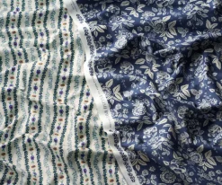 Delphine Cotton Fabric|RIFLE PAPER Co. Hot