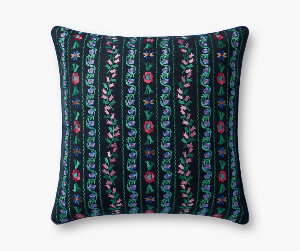 Delphine Embroidered Pillow|RIFLE PAPER Co. Hot