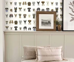 Dog Days Peel & Stick Wallpaper Sample|RIFLE PAPER Co. Fashion