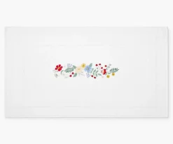 Embroidered Bath Mat|RIFLE PAPER Co. Fashion