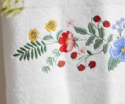 Embroidered Bath Towel|RIFLE PAPER Co. Sale