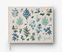 Embroidered Guest Book|RIFLE PAPER Co. Sale