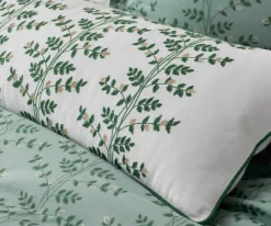 Embroidered Lumbar Pillow Cover|RIFLE PAPER Co. Hot