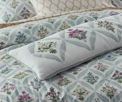 Embroidered Lumbar Pillow Cover|RIFLE PAPER Co. Discount