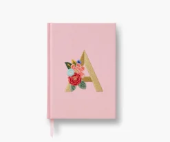 Emroidered Monogram Journal|RIFLE PAPER Co. Outlet