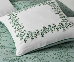 Embroidered Pillow Cover|RIFLE PAPER Co. Fashion