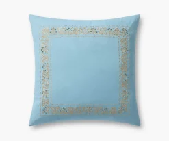 Estee Border Embroidered Pillow|RIFLE PAPER Co. Online