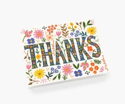 Floral Thanks Greeting Card|RIFLE PAPER Co. Best