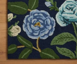 Highgrove Roses Wool Hooked Rug|RIFLE PAPER Co. Sale
