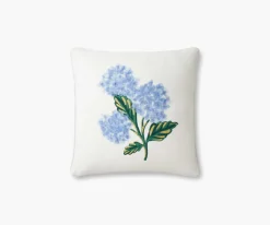 Hydrangea Bouquet Embellished Pillow|RIFLE PAPER Co. Best