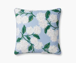 Hydrangea Embellished Pillow|RIFLE PAPER Co. Best