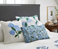 Hydrangea Embellished Pillow|RIFLE PAPER Co. Best