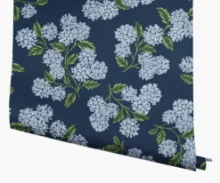 Hydrangea Wallpaper|RIFLE PAPER Co. Outlet
