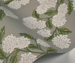 Hydrangea Wallpaper Sample|RIFLE PAPER Co. Outlet